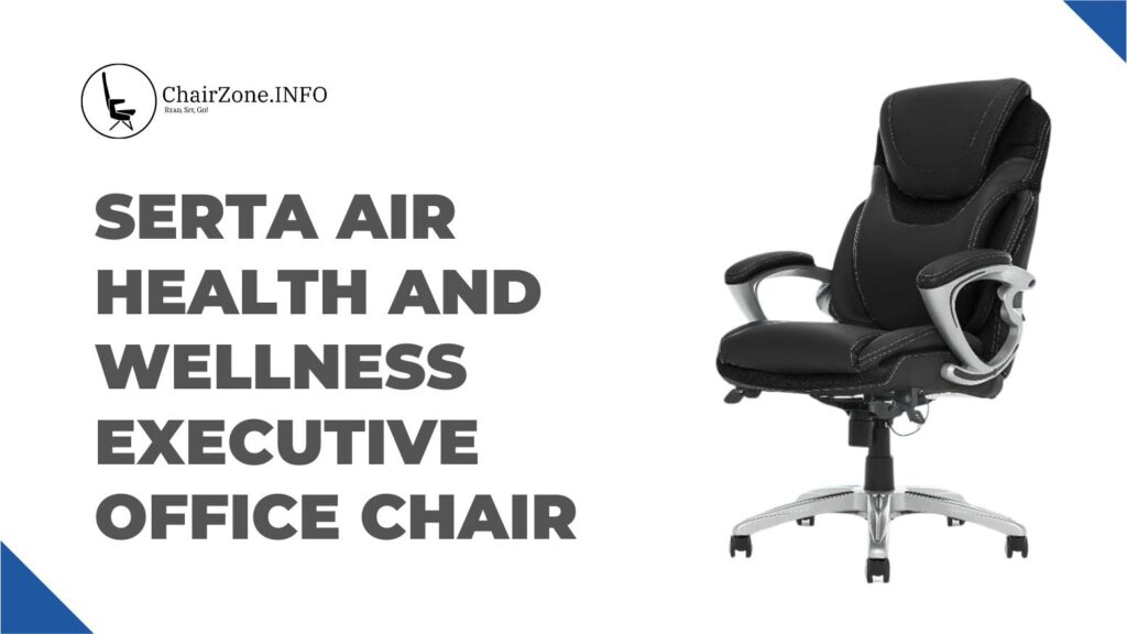 Serta AIR Health and Wellness Executive Office Chair