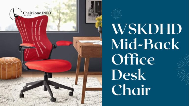 WSKDHD Mid-Back Office Desk Chair